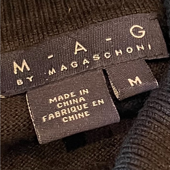 ♥️M A G by Magaschoni Silk/Cashmere blend Sweater Size Med - Picture 4 of 7